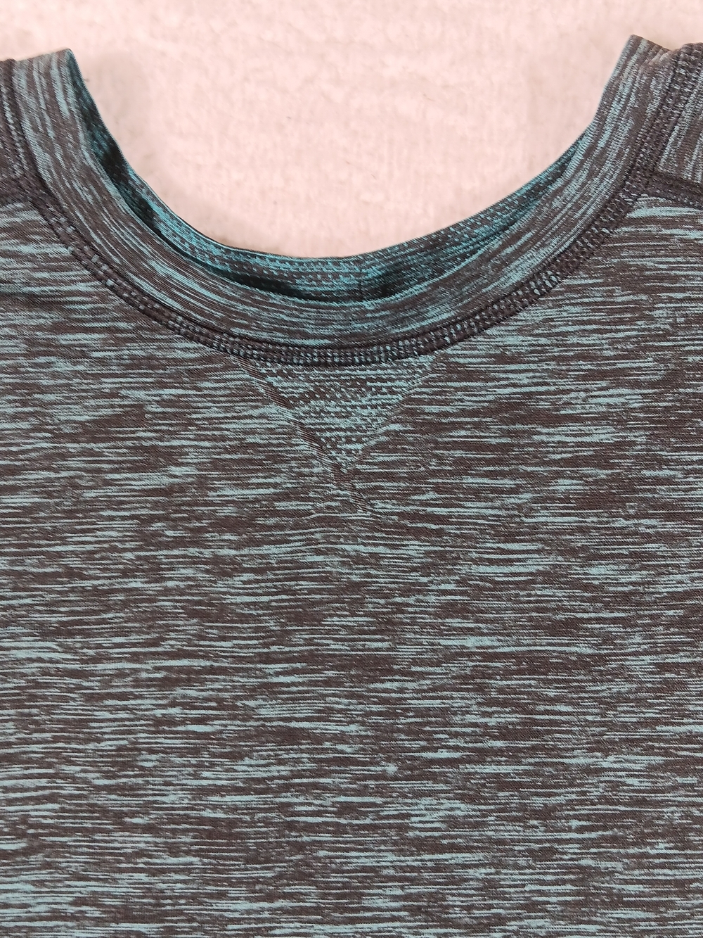 Lululemon Shirt Mens XL Heathered Green Metal Vent Tech Long Sleeve Performance - Picture 4 of 10